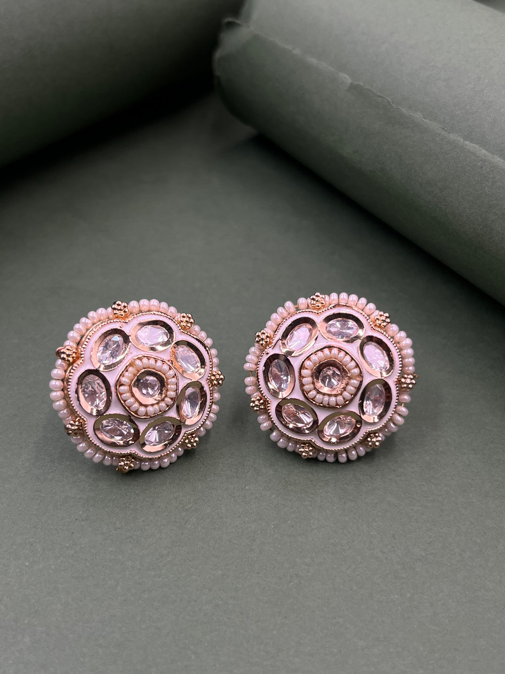 Kaira Teardrop Mozonite Earrings