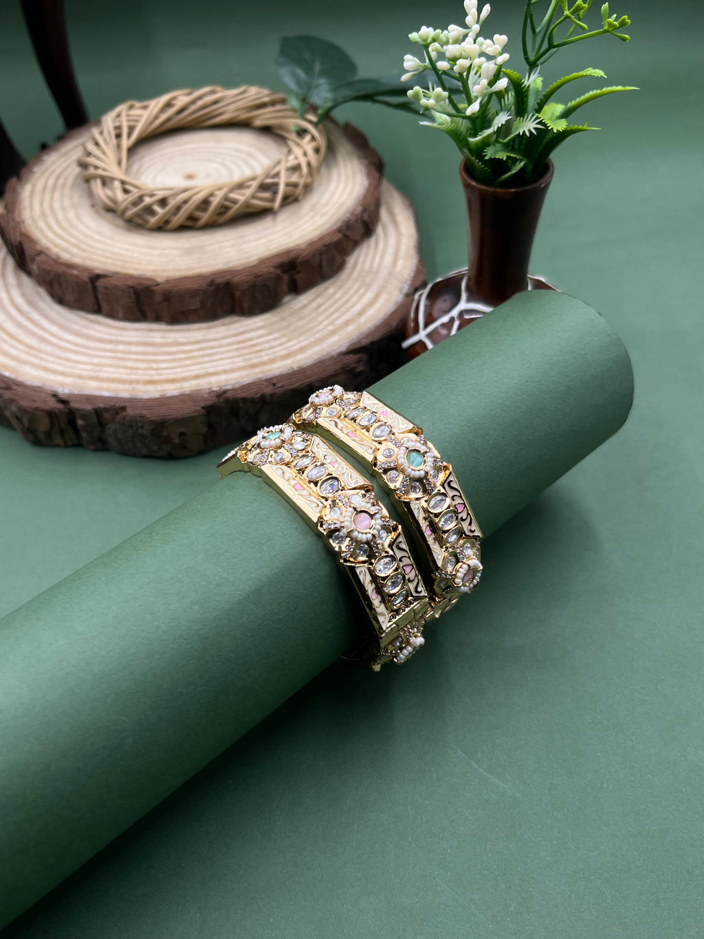Viona Moissanite Bangles