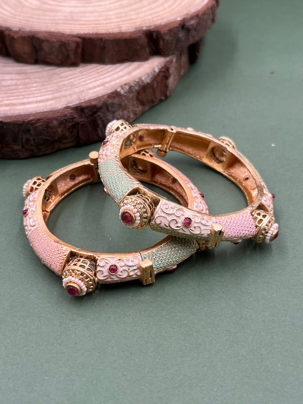 Gulnaar Pastel Royal Bangles