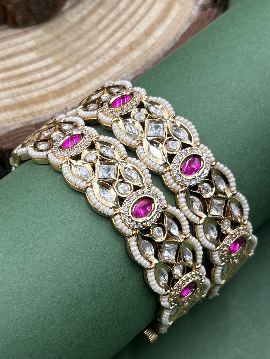 Elira Moissanite Spark Bangles