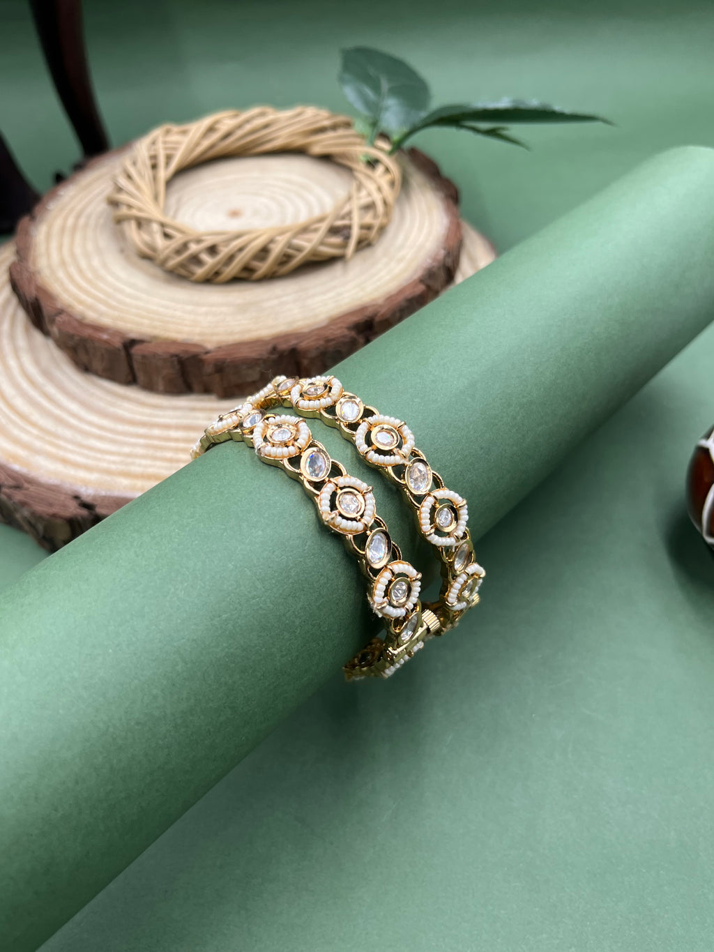 Nyva Moissanite Glow Bangles