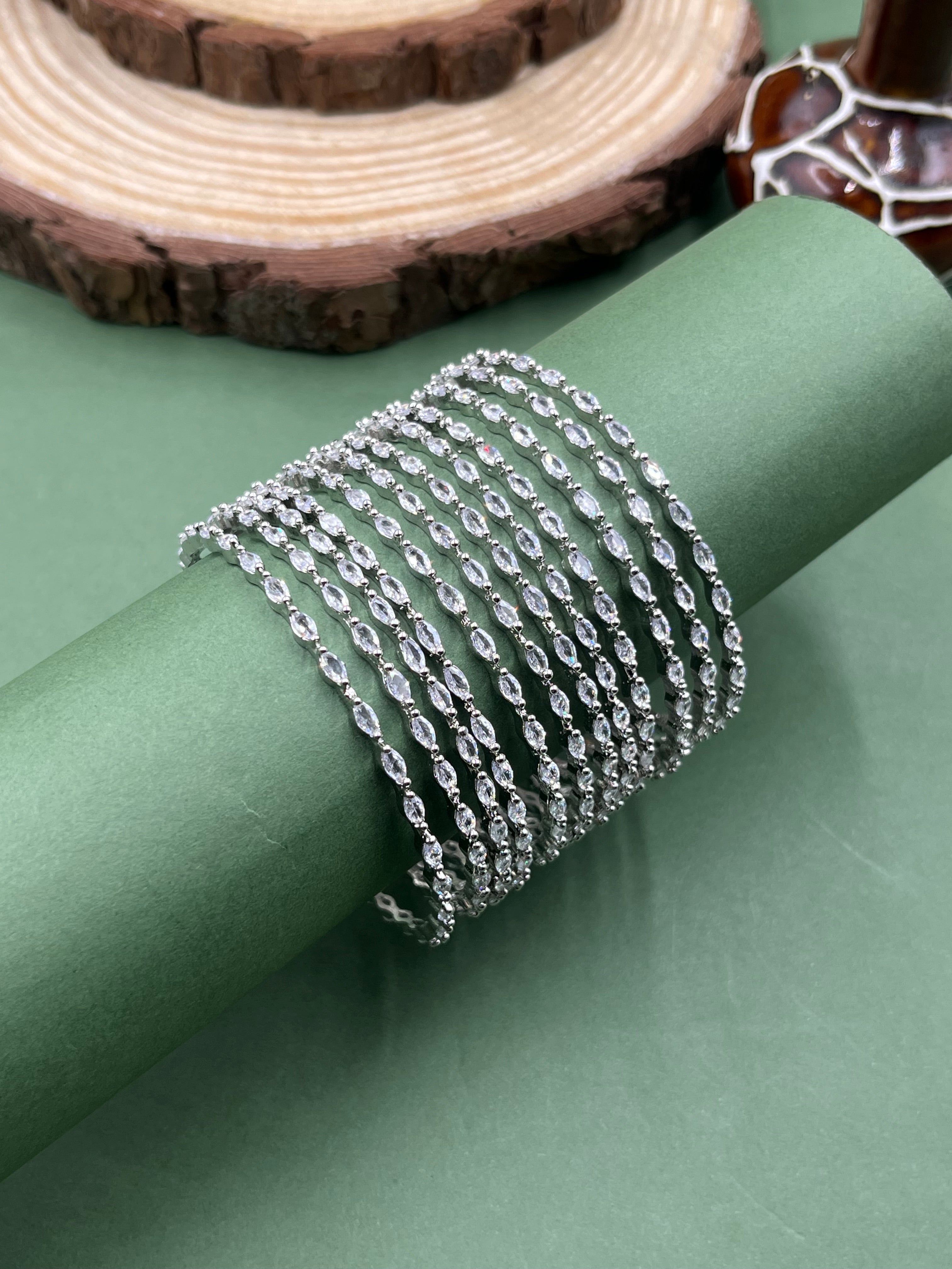 Tivra Geometry AD Bangle Set