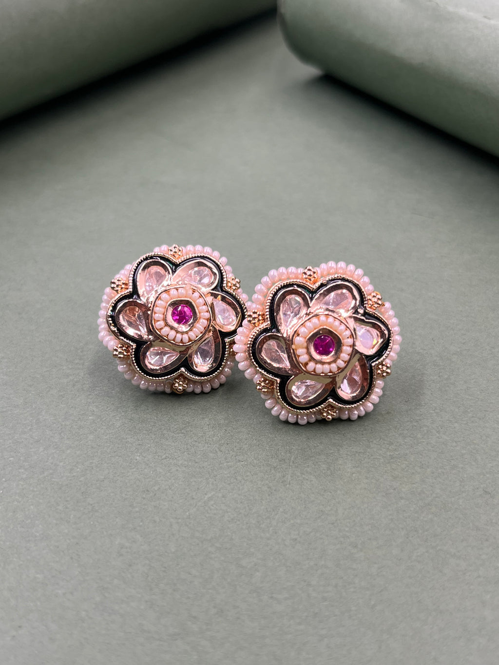 Amaira Soft Glow Mozonite Earrings