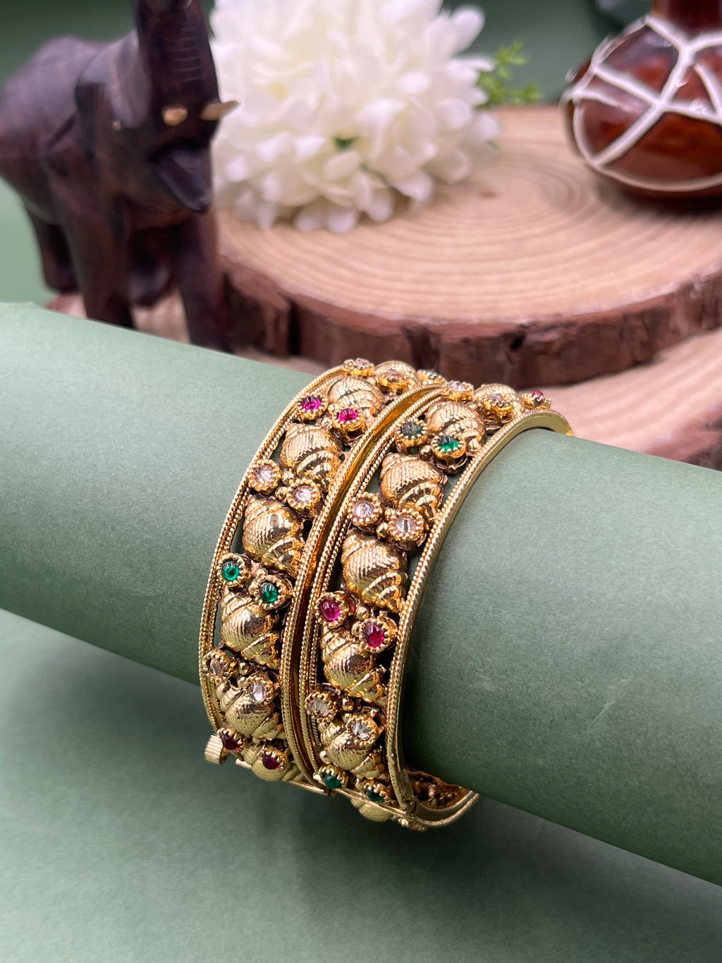 Koshika Kalash Bangle Set