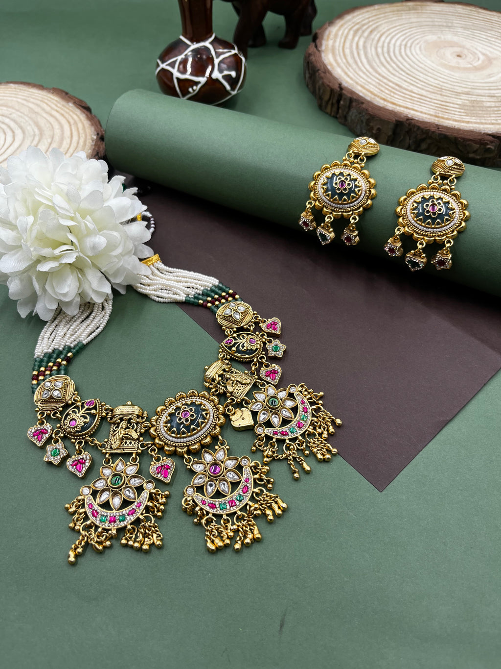Noor-e-Riwaayat Heritage Necklace Set