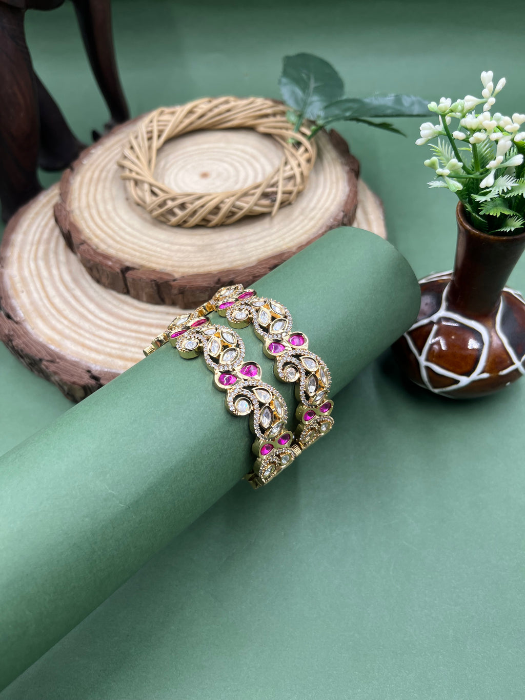 Zivelle Moissanite Bangles