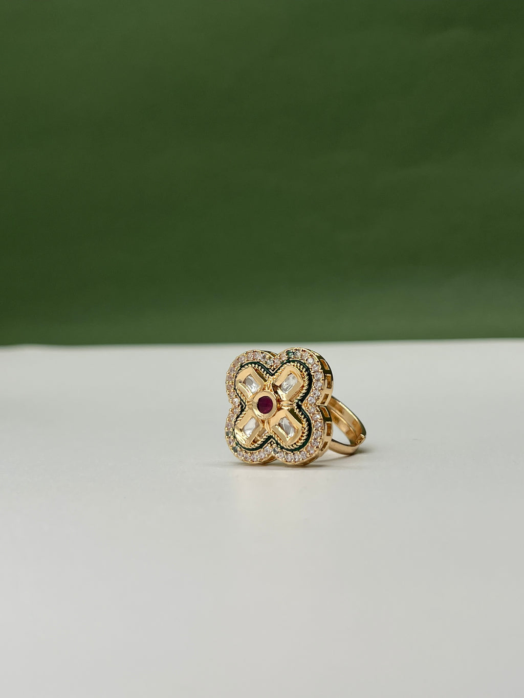 Aurelia Bloom Mozonite Ring