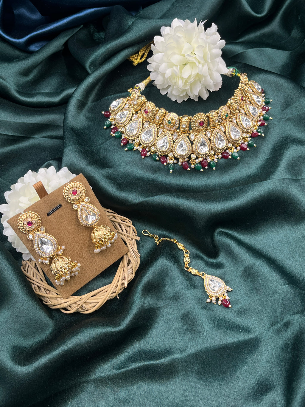 Heer Mahal Kundan Choker Set