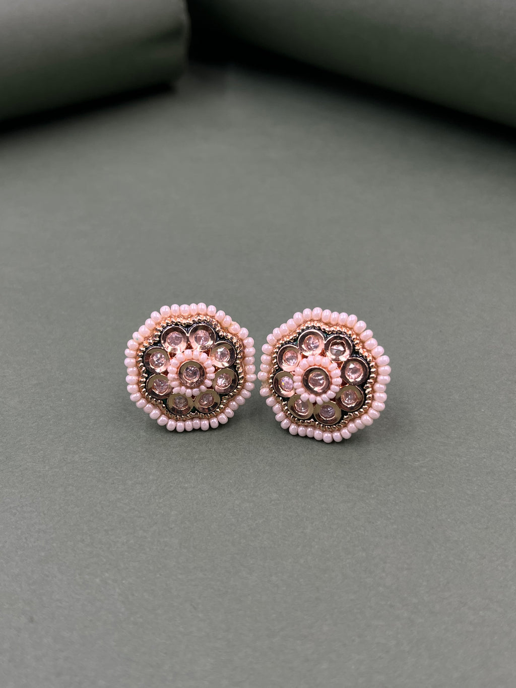 Zoya Pearl Mozonite Earrings