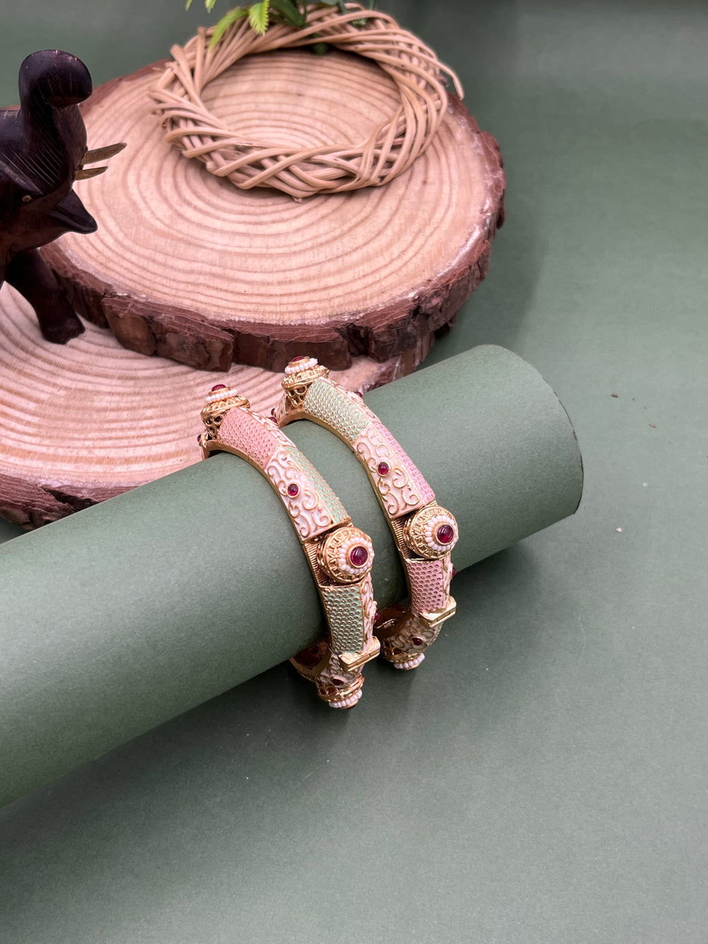 Gulnaar Pastel Royal Bangles