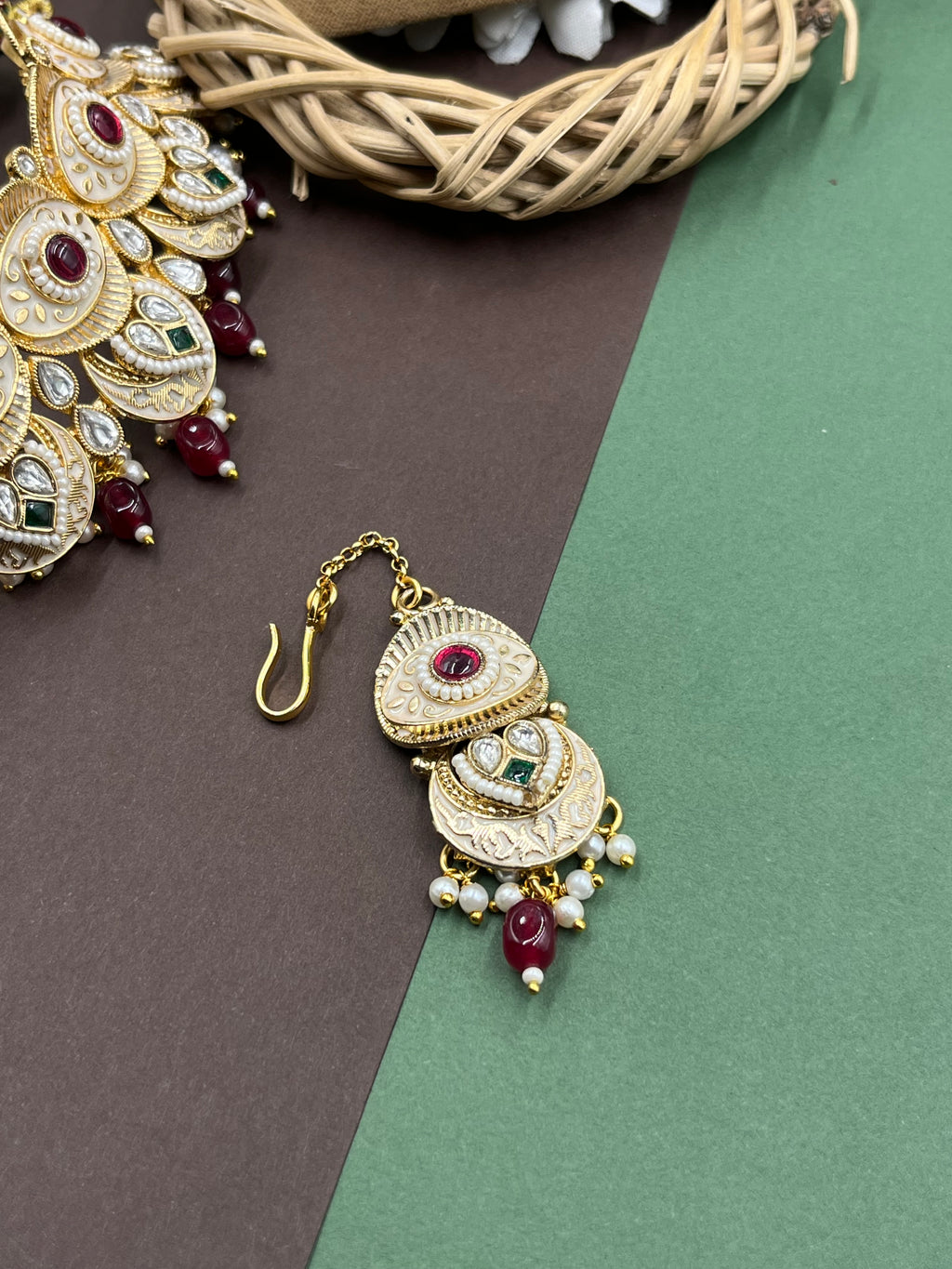 Rajwada Noor Choker Set