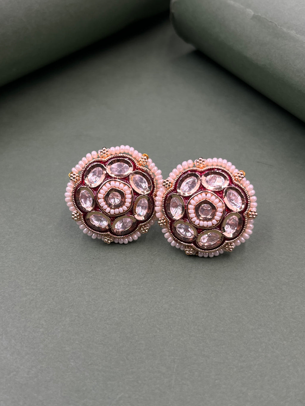 Kaira Teardrop Mozonite Earrings