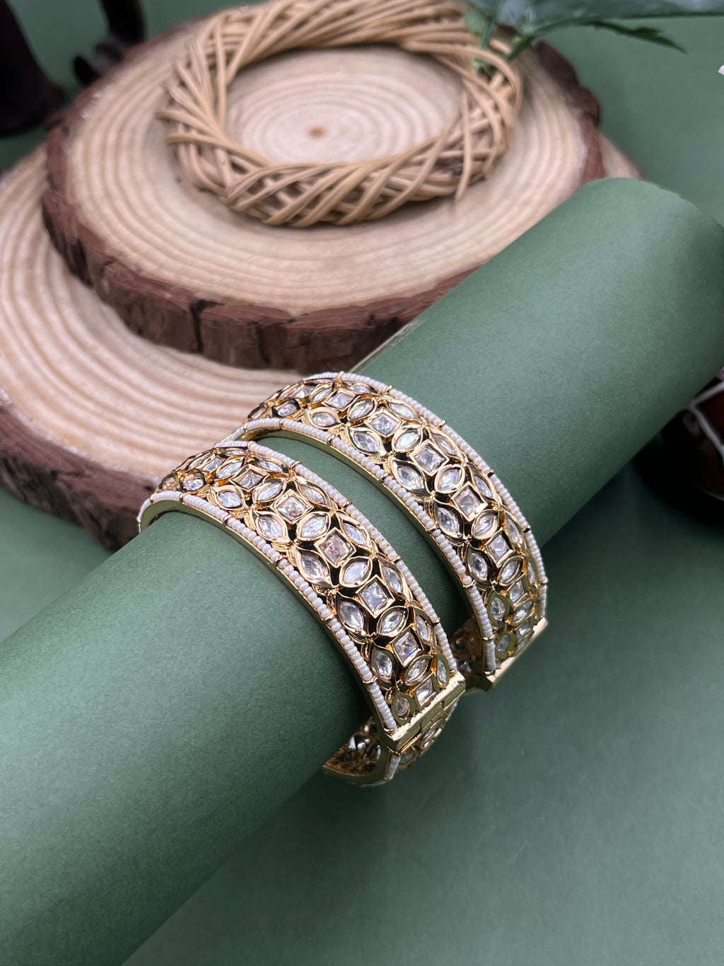 Klyra Moissanite Shine Bangles