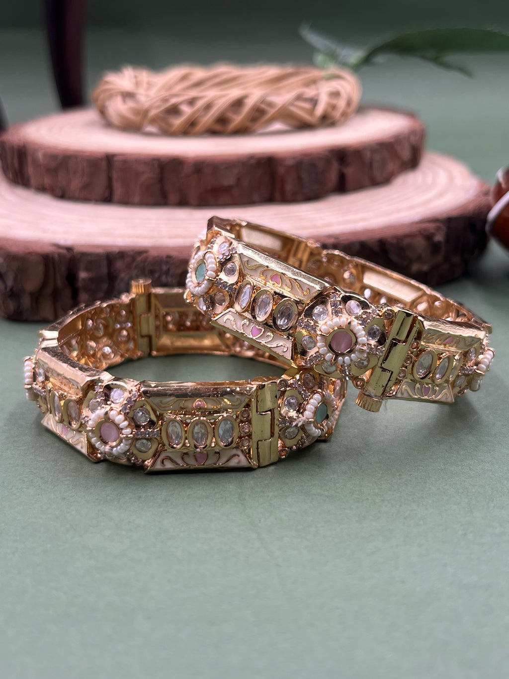 Viona Moissanite Bangles