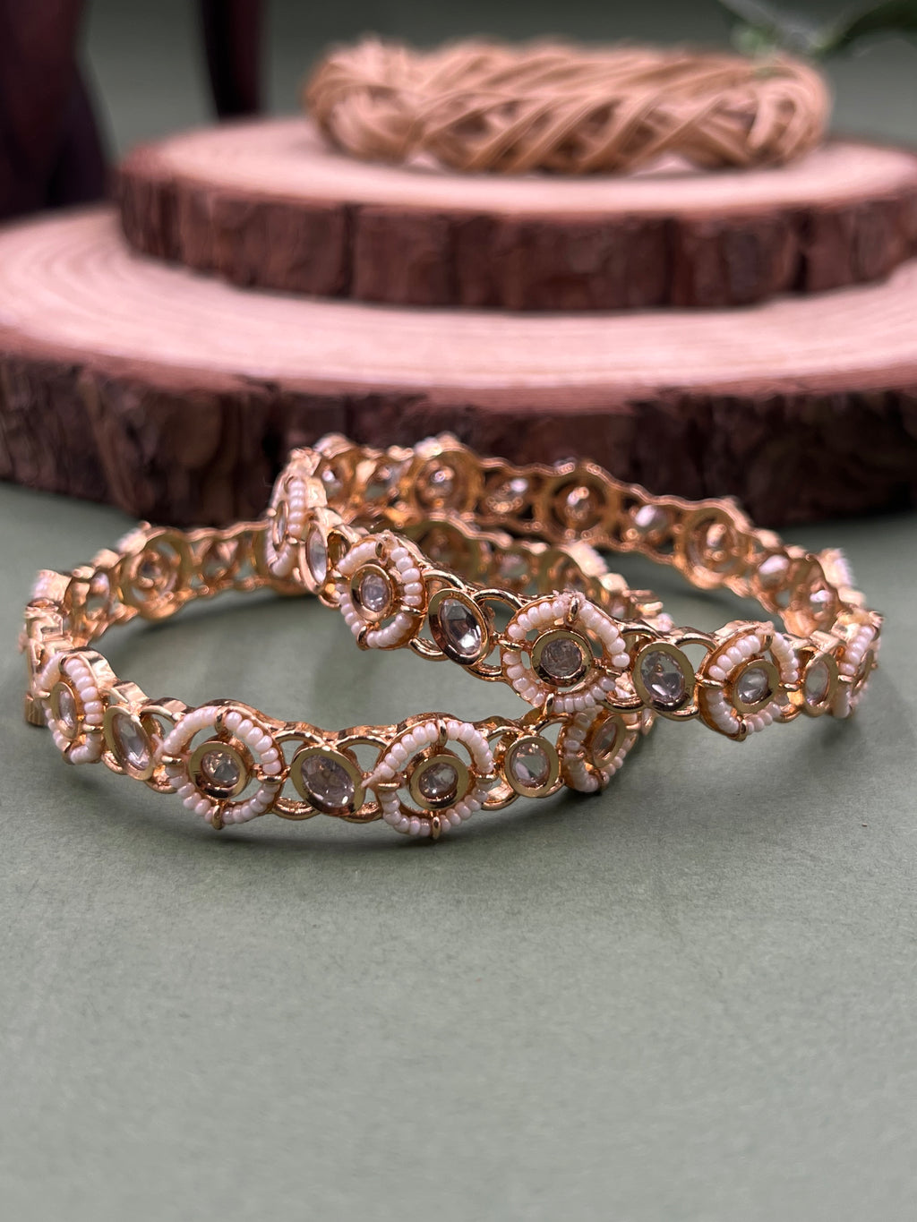 Nyva Moissanite Glow Bangles