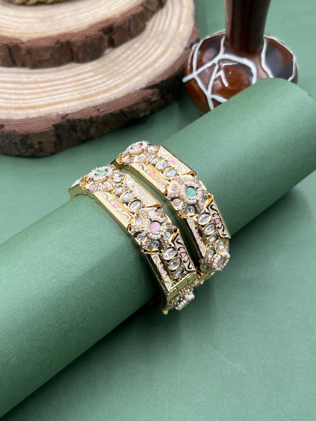 Viona Moissanite Bangles
