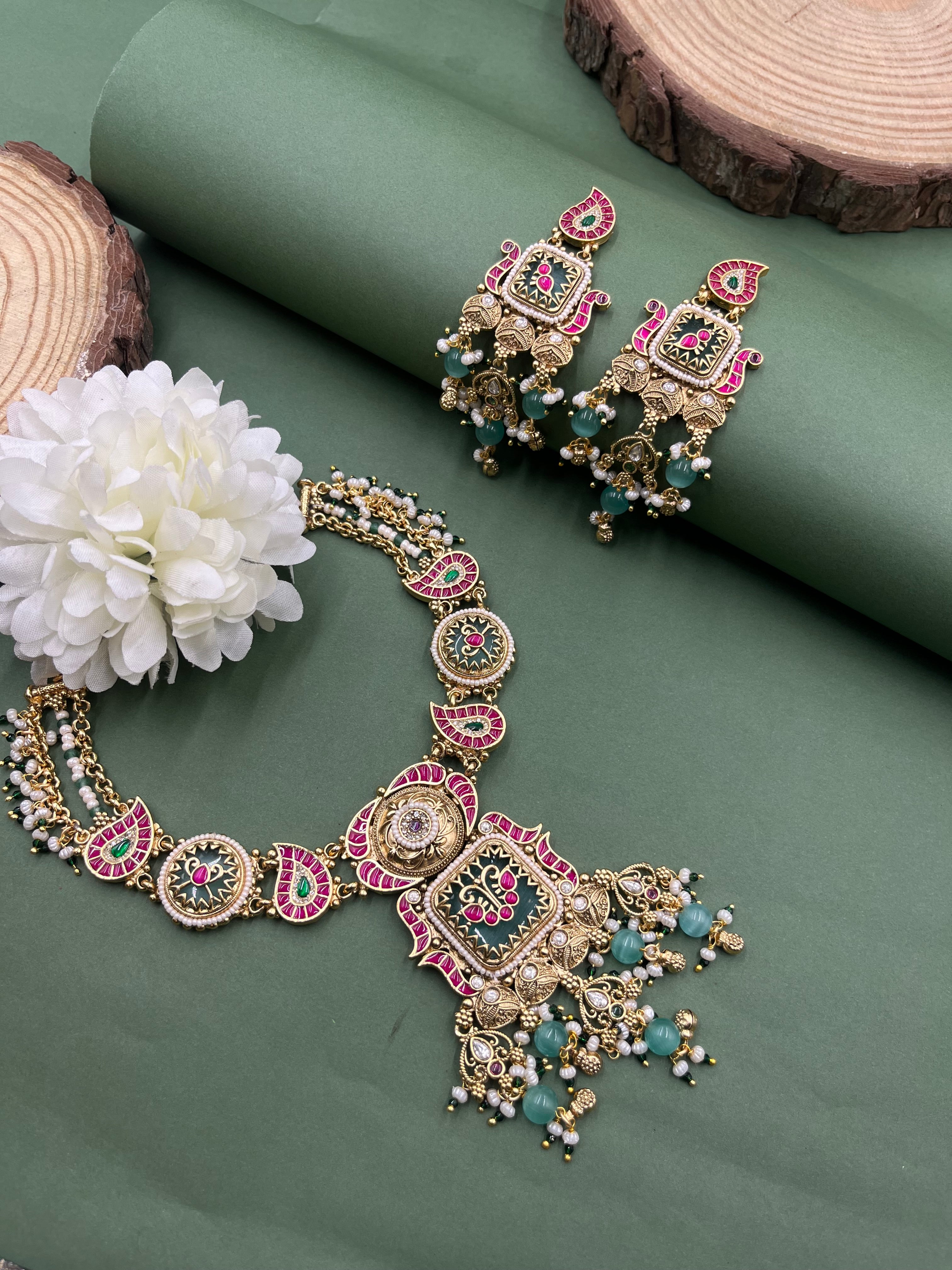 Maharani Heritage Necklace Set