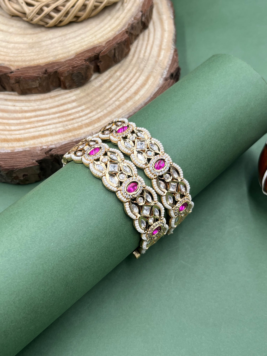 Elira Moissanite Spark Bangles