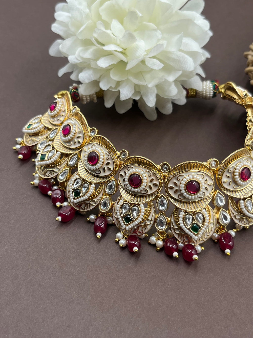 Rajwada Noor Choker Set