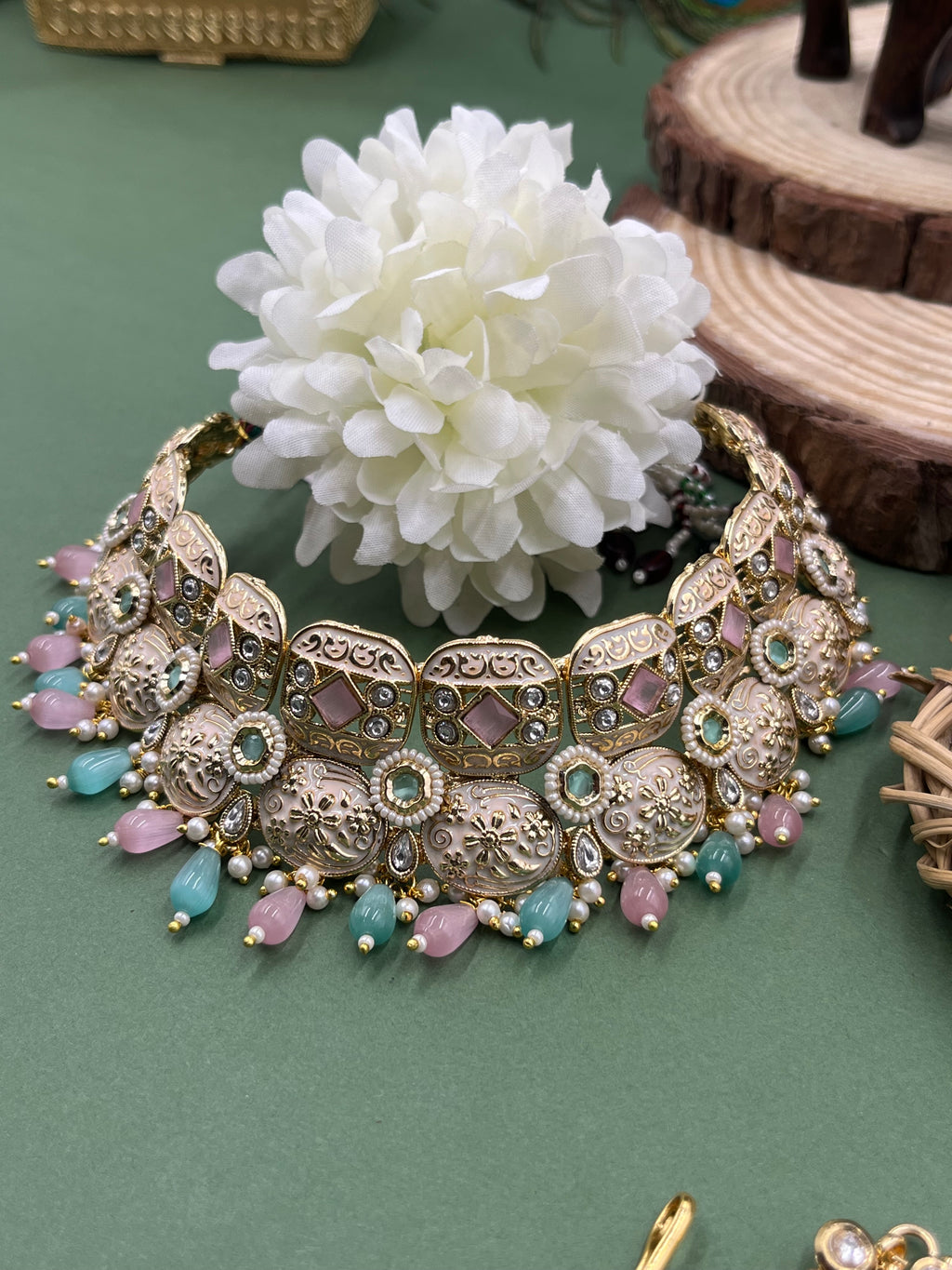 Eshalira Gulbahar Pastel Royale
Set