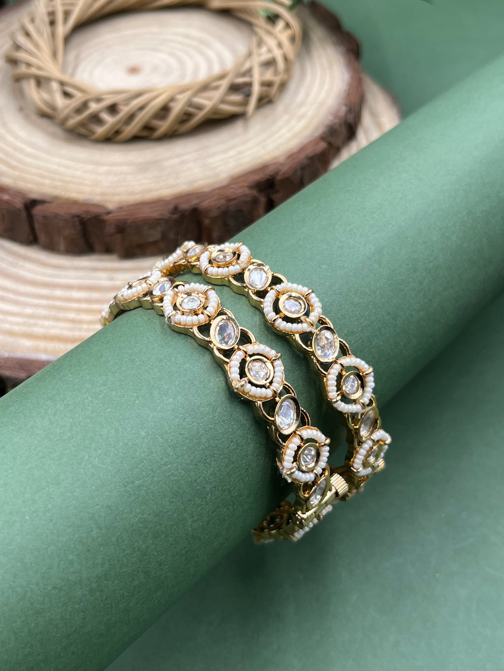 Nyva Moissanite Glow Bangles