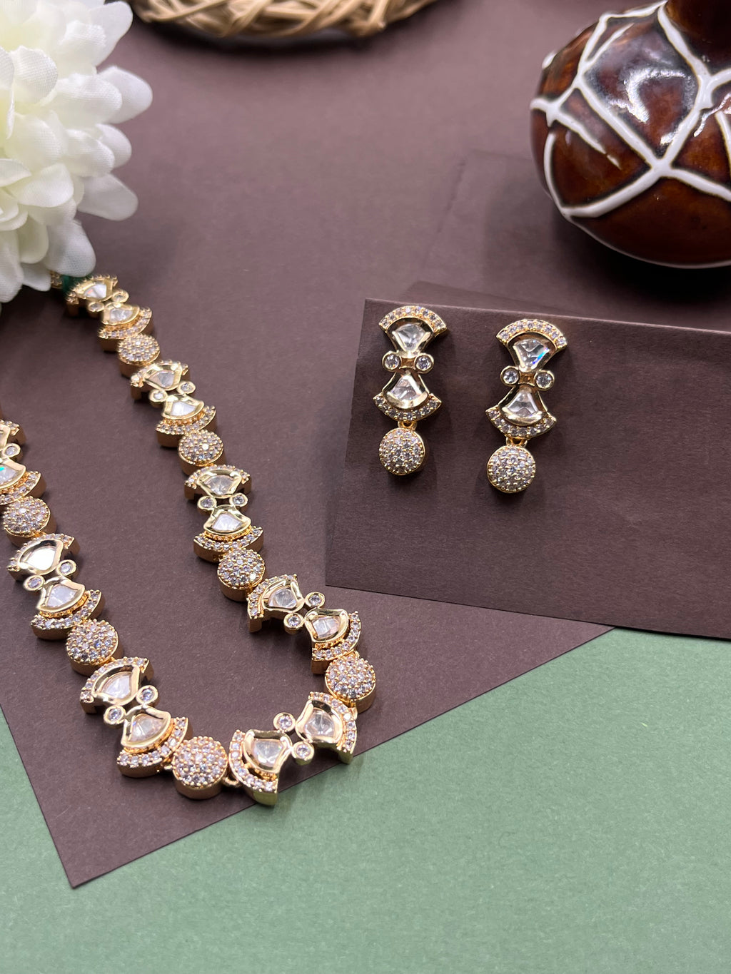 Lunara Arc Moissanite Set