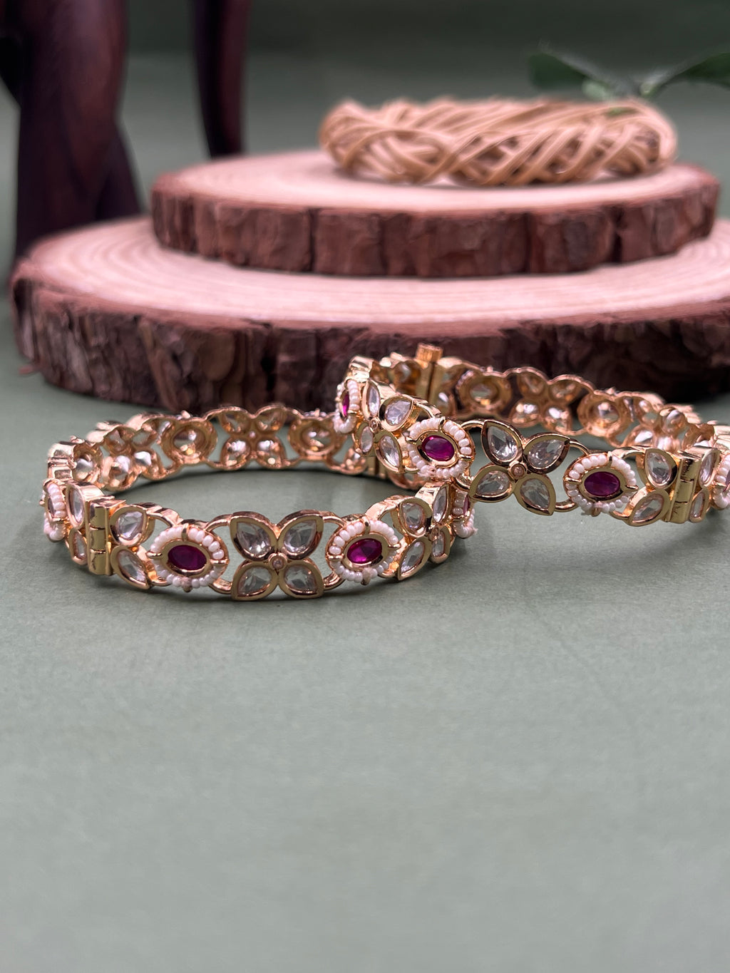 Lunara Moissanite Bangles