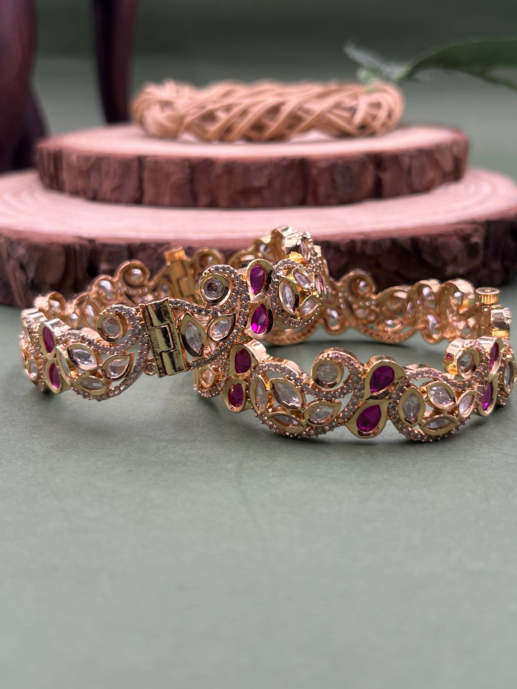 Zivelle Moissanite Bangles