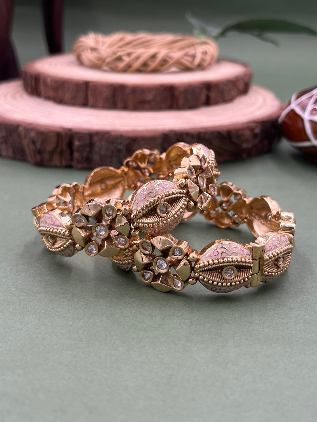 Elvra Moissanite Bangles