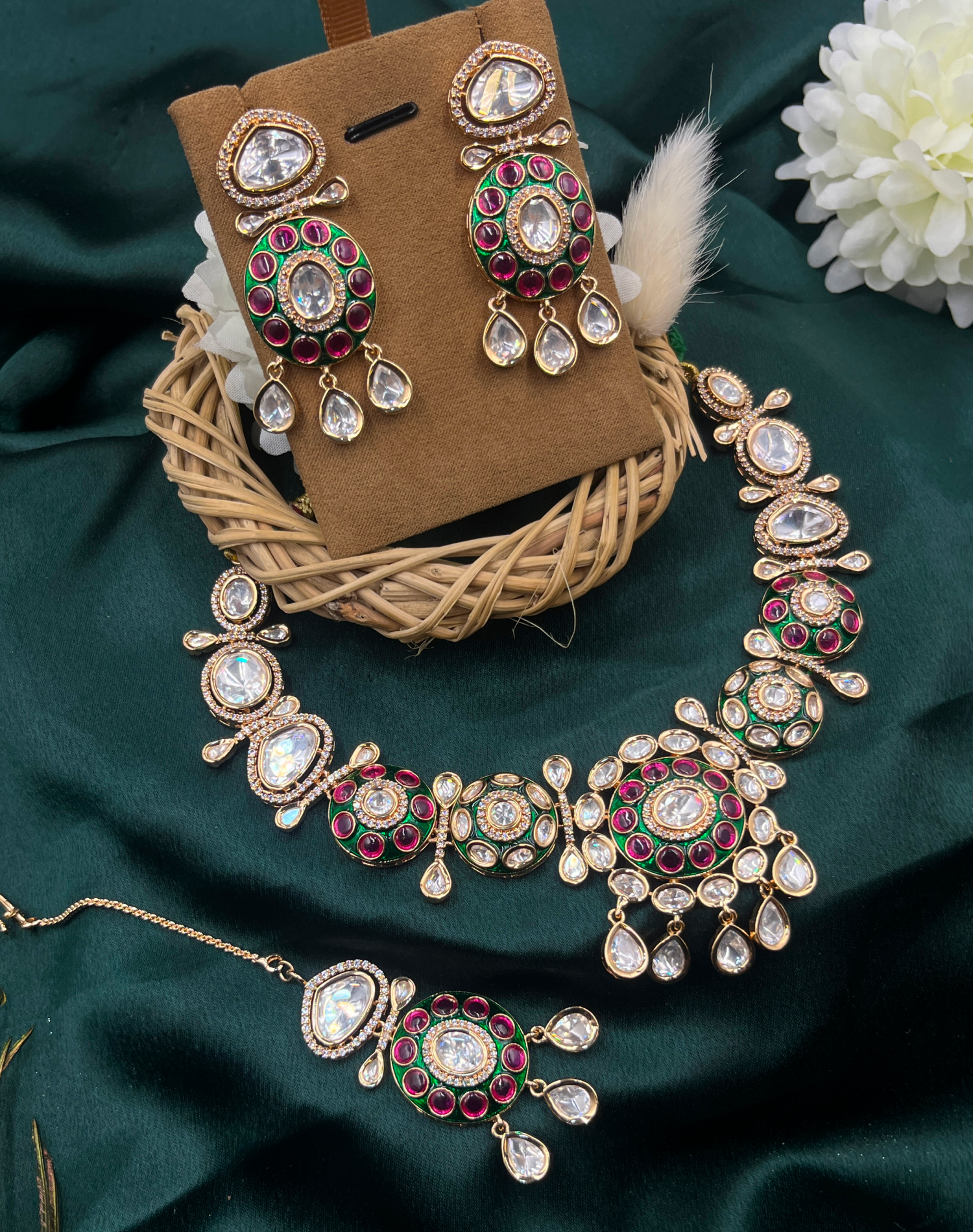 Ira Moissanite  Choker Set