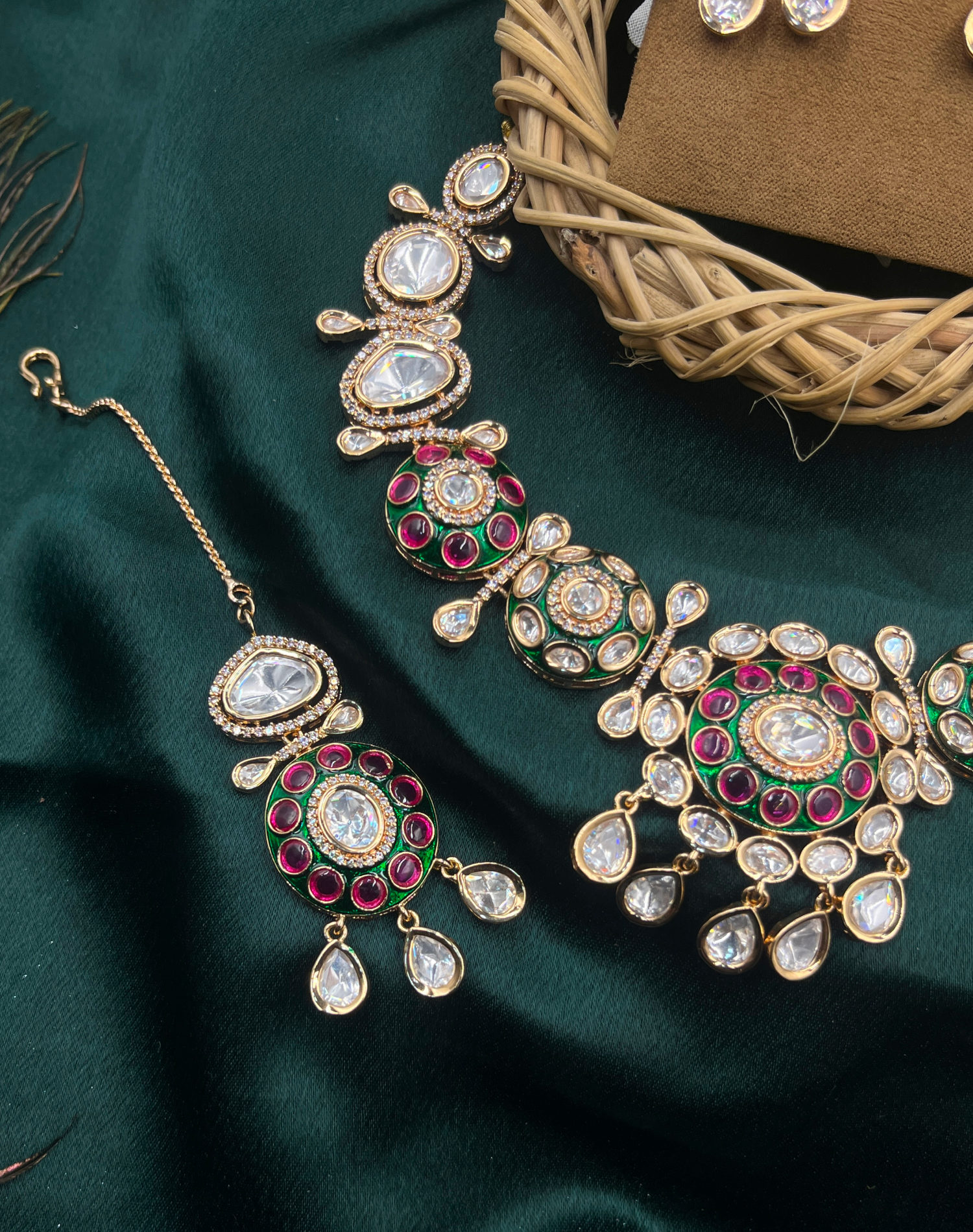 Ira Moissanite  Choker Set