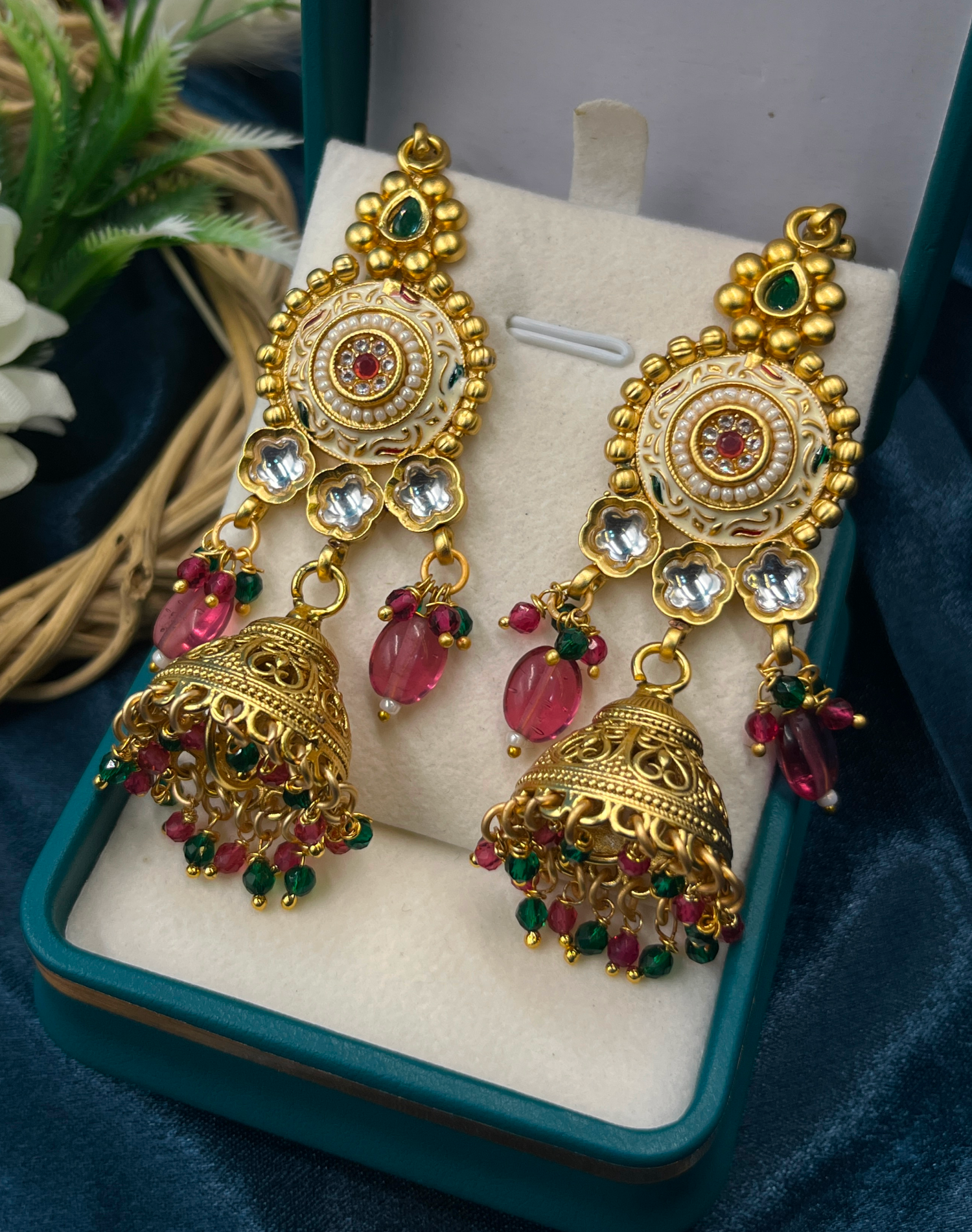 Royal Heritage Polki Bridal Set